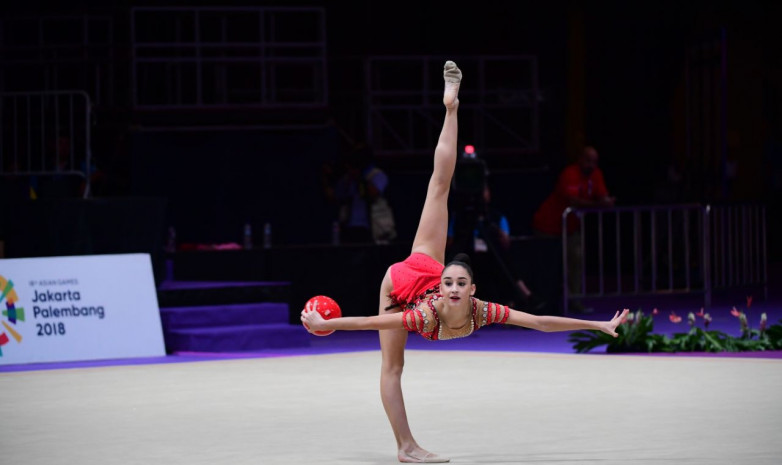 Казахстанка вошла в топ-20 на Гран-при по художественной гимнастике в Москве
