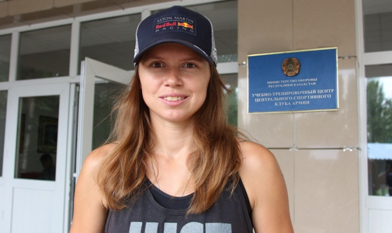Юлия Галышева тренируется в центре ЦСКА в Алматы