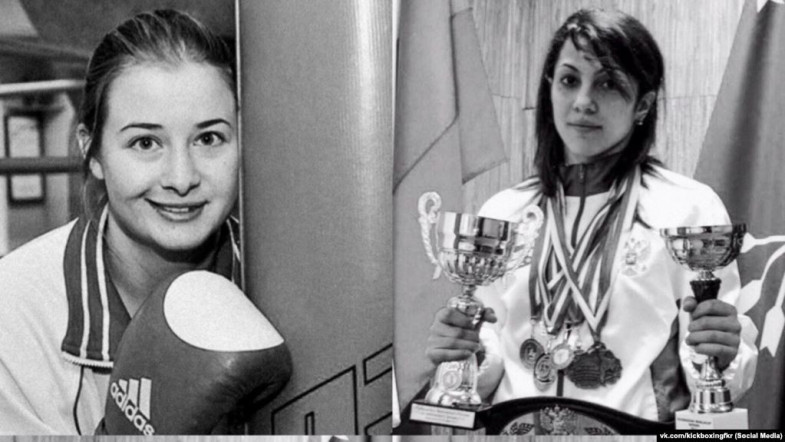 Погибшие спортсменки: Элина Гисмеева (слева) и Фатима Жагупова
