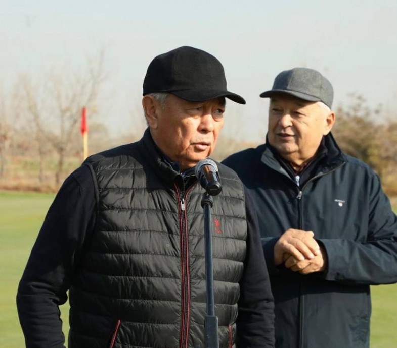 Президент Федерации гольфа Казахстана Нуртай Абыкаев 