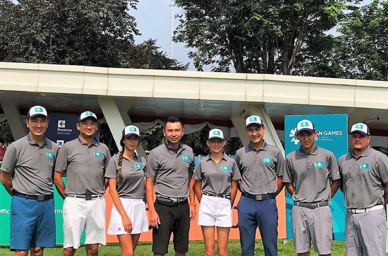 Сборная Казахстана по гольфу на Азиатских играх