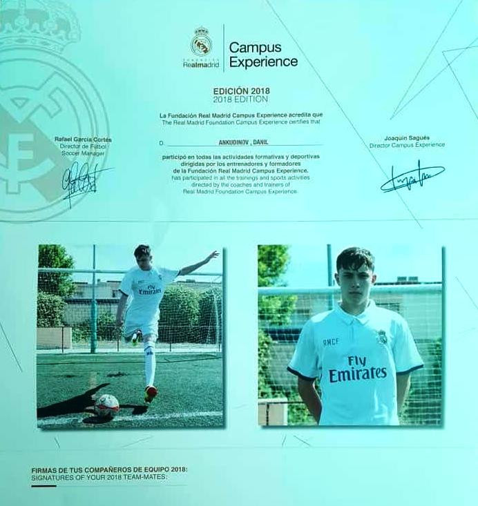 Во время межсезонья, Данил занимается с индивидуальным тренером либо проходит подготовку в лагерях известных клубов. Например, мадридского «Реала». 