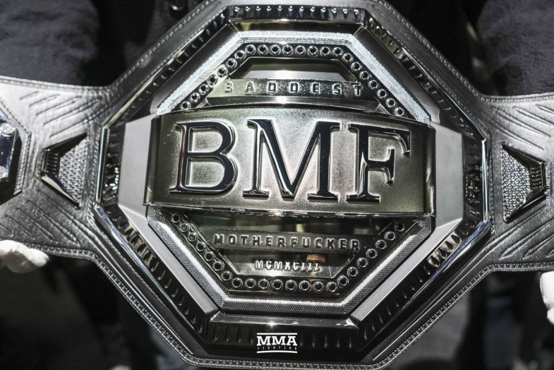 Специальный BMF титул для турнира UFC 244