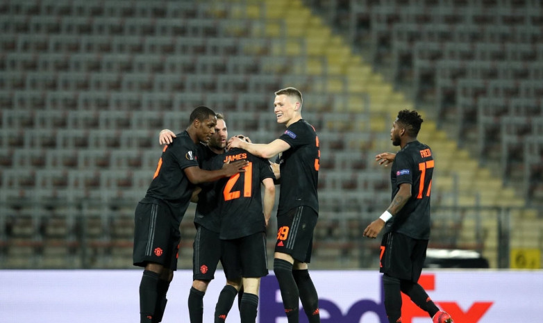 «Манчестер Юнайтед» разгромил ЛАСК в первом матче 1/8 финала Лиги Европы