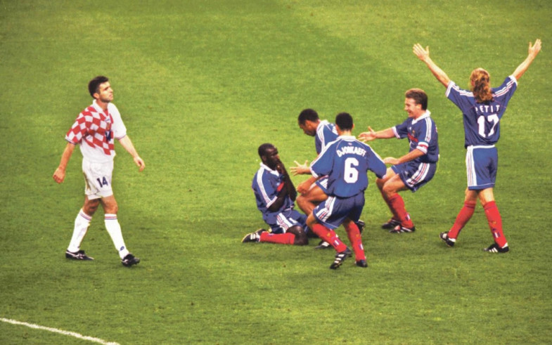 Әлем чемпионат - 1998. Жартылай финал. Франция - Хорватия 2:1