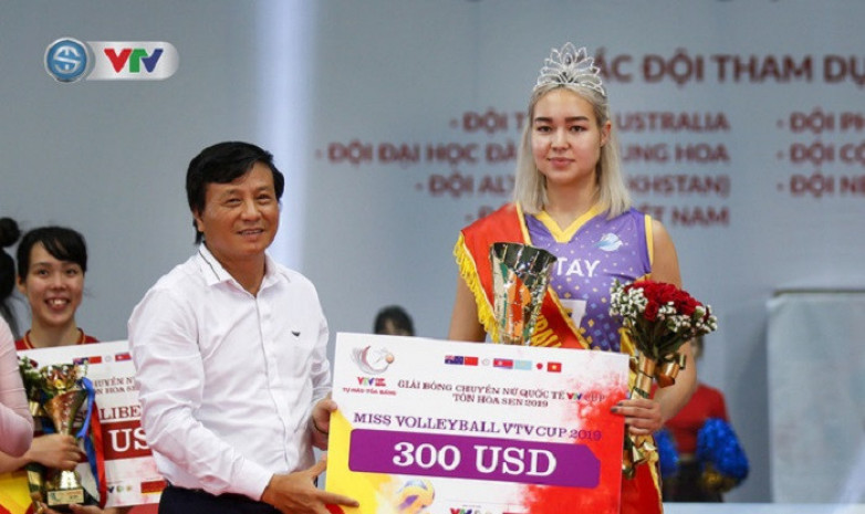 Волейболистка «Алтая-2» стала обладательницей титула Мисс VTV Cup