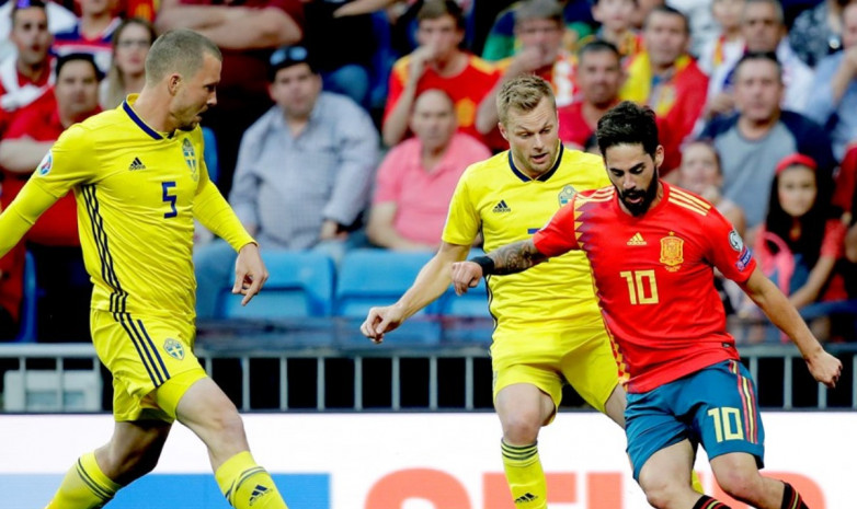 Испания сыграла вничью со Швецией и досрочно вышла на Евро-2020