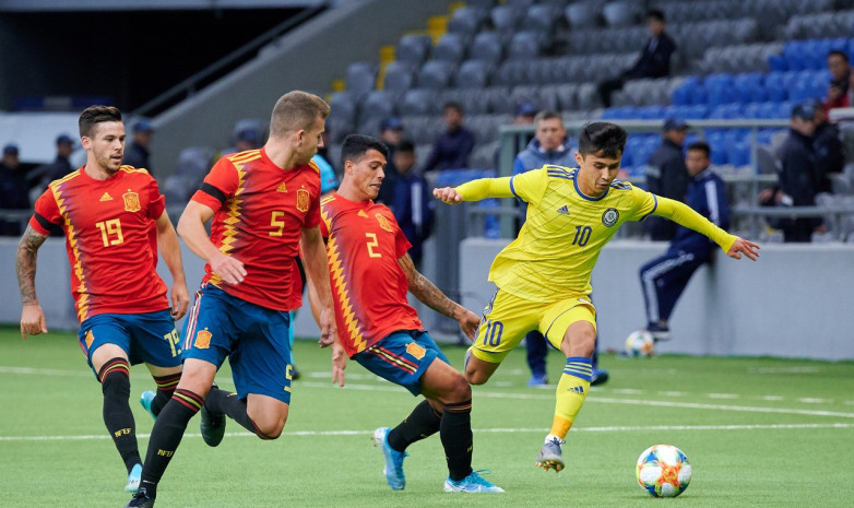 Фоторепортаж с матча Казахстан U-21 – Испания U-21 0:1