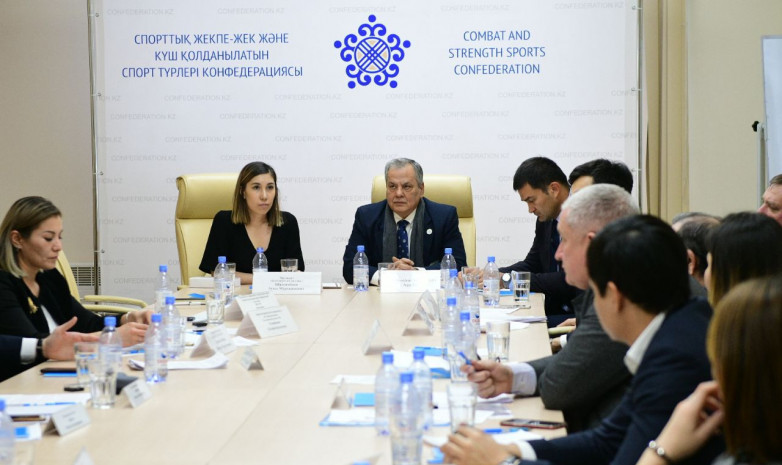 Представители НОК Казахстана провели встречу с президентом Азиатской федерации регби