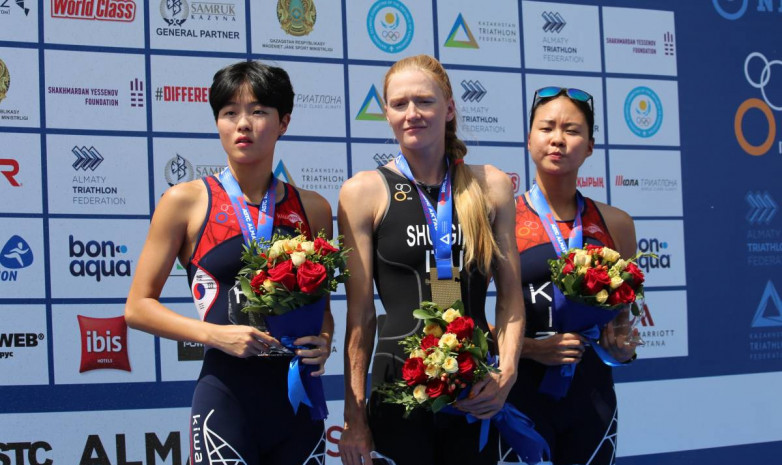 Арина Шульгина стала победительницей Кубка Азии по триатлону в Алматы 