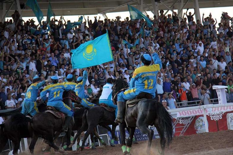 У казахского народного спорта своя привилегия