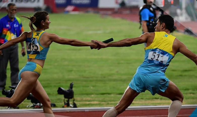Казахстанские спортсмен приняли участие во флешмобе Whitecard