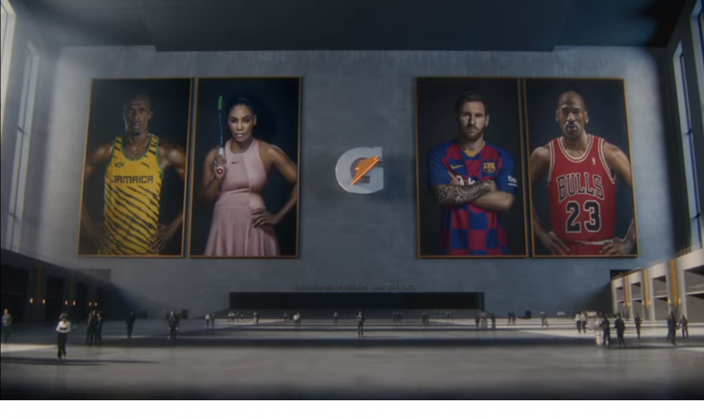 Месси, Серена Уильямс, Болт и Майкл Джордан снялись в крутой рекламе