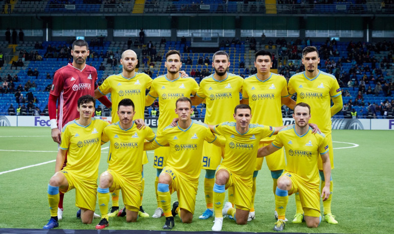 «Астана» огласила заявку на матч Лиги Европы с «АЗ Алкмаар»