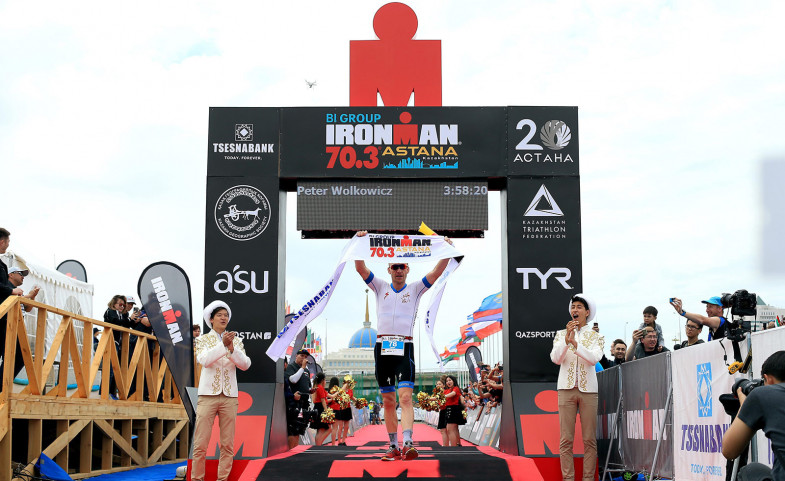Ironman 70.3 Astana 2018. Финиш