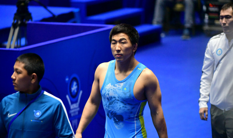 Казахстанский спортсмен завоевал «золото» на чемпионате Азии по вольной борьбе