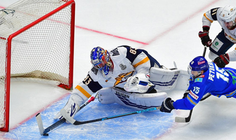 «Барыс» проиграл магнитогорскому «Металлургу» во втором матче серии плей-офф КХЛ