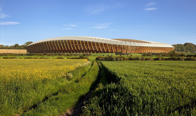 В Великобритании построят деревянный футбольный стадион для самой «зеленого» клуба по версии FIFA