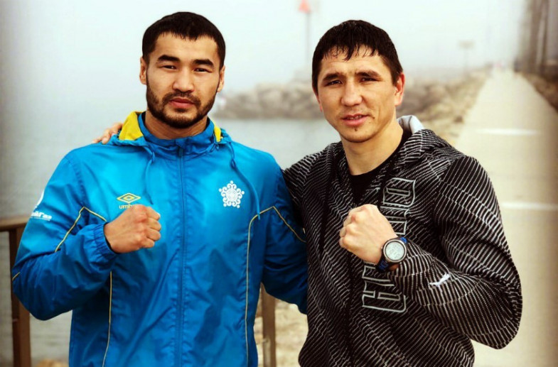 С казахстанским боксером Мадияром Ашкеевым