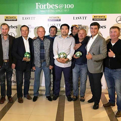Участники и организаторы Forbes Golf Cup 2017