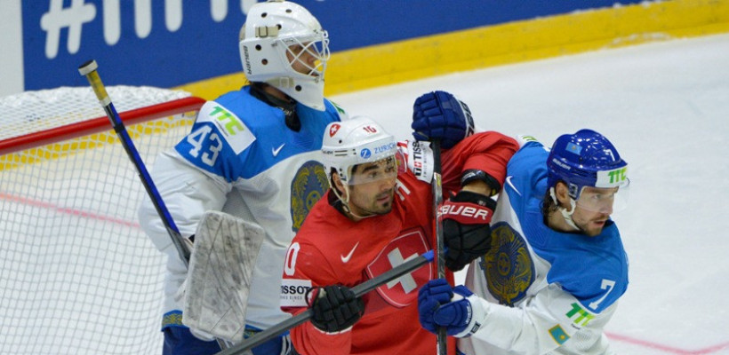 Казахстан проиграл третий матч подряд на чемпионате мира по хоккею