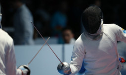 В жесткой драке казахстанские фехтовальщики добыли медаль Азиатских игр